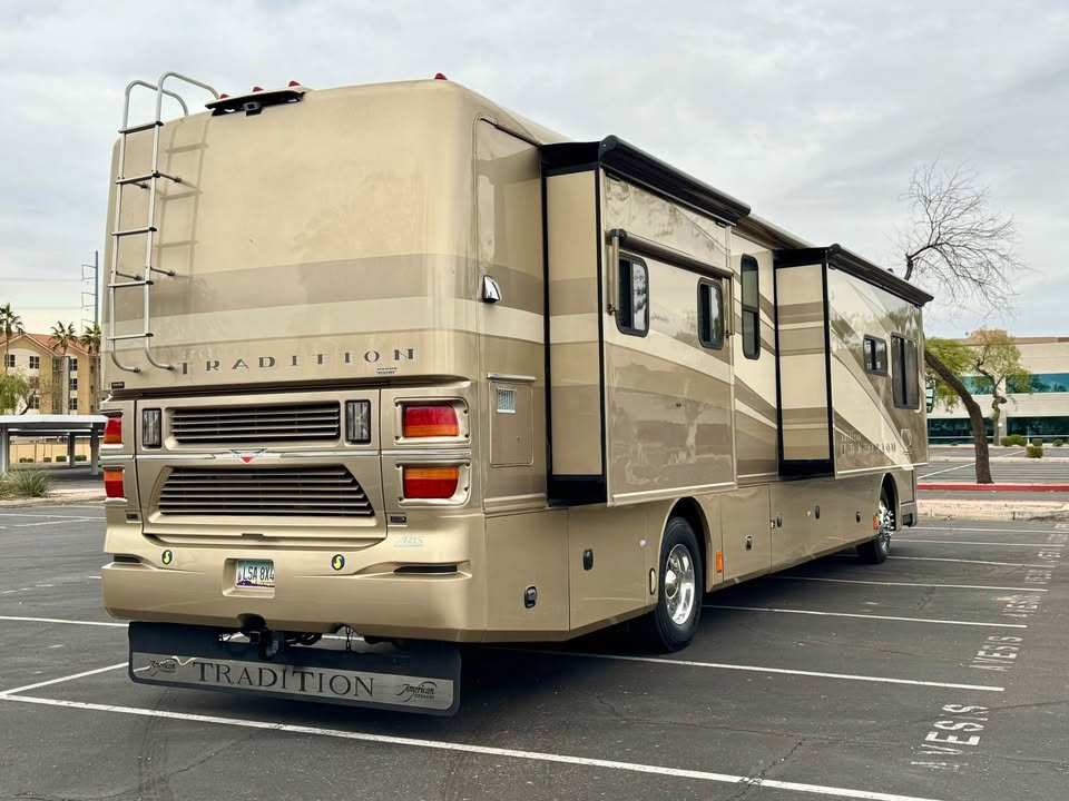 Rear exterior
